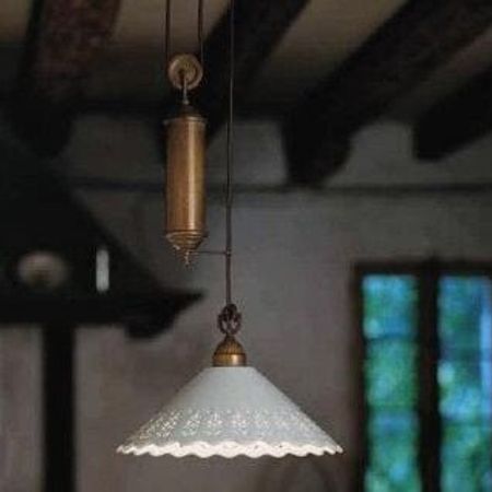 Zugpendelleuchte Modell Fiori Pizzo